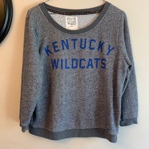 PINK KY Wildcats Sweatshirt, size L